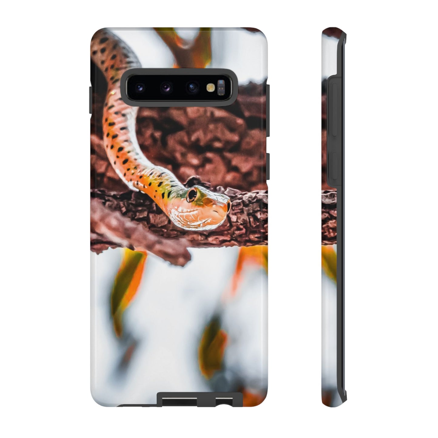 Spotted Bush Snake Phone Case Samsung Galaxy S10 Plus Glossy
