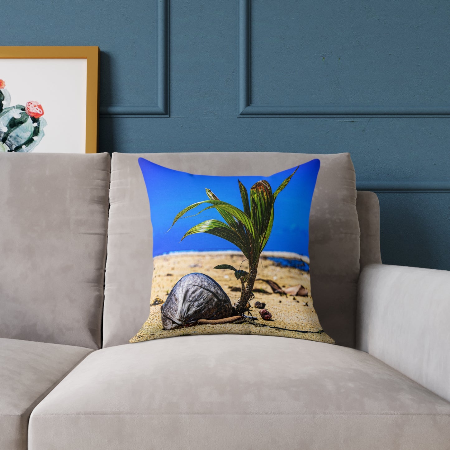 Beach Coconut Pillow