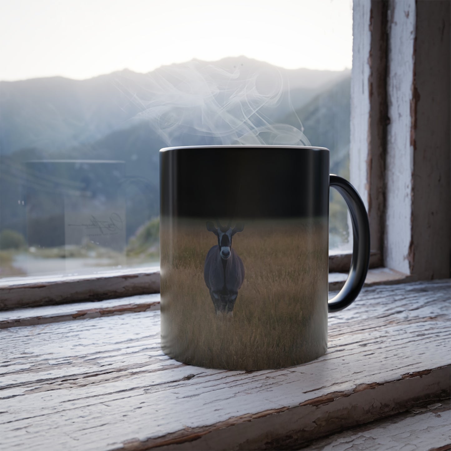 Colour Morphing Mug, 11oz - Gemsbok