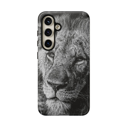 Tough Case - Old Lion B&W Samsung Galaxy S24 Matte