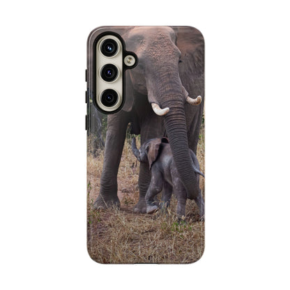 Baby Elephant Tough Case Samsung Galaxy S24 Plus Glossy