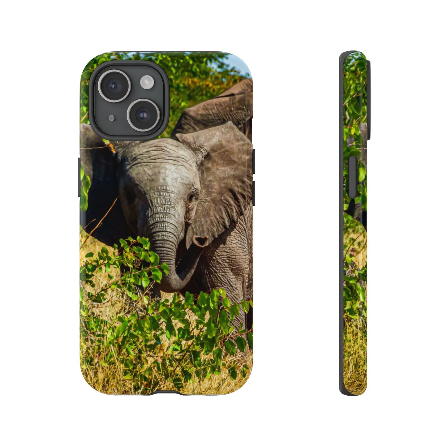 Tough Case - Young Elephant iPhone 15 Glossy