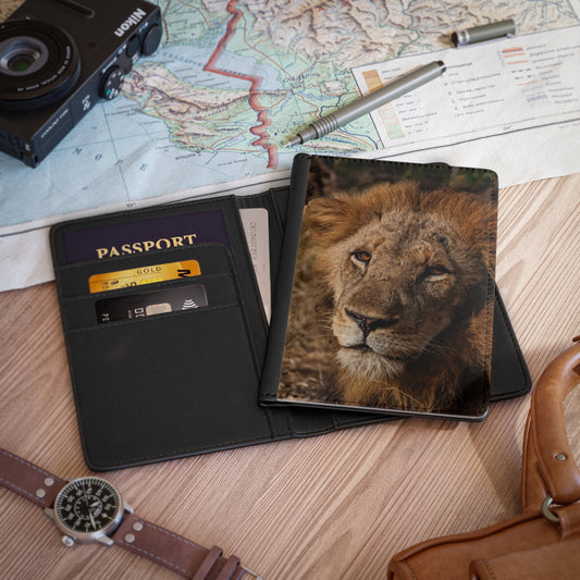 Passport Cover - Old Lion