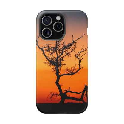 Magsafe® Compatible Tough Cases - Sunset Over The Kalahari iPhone 15 Pro Max Matte