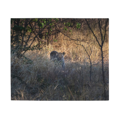 Leopard Cub Blanket 50" × 60"