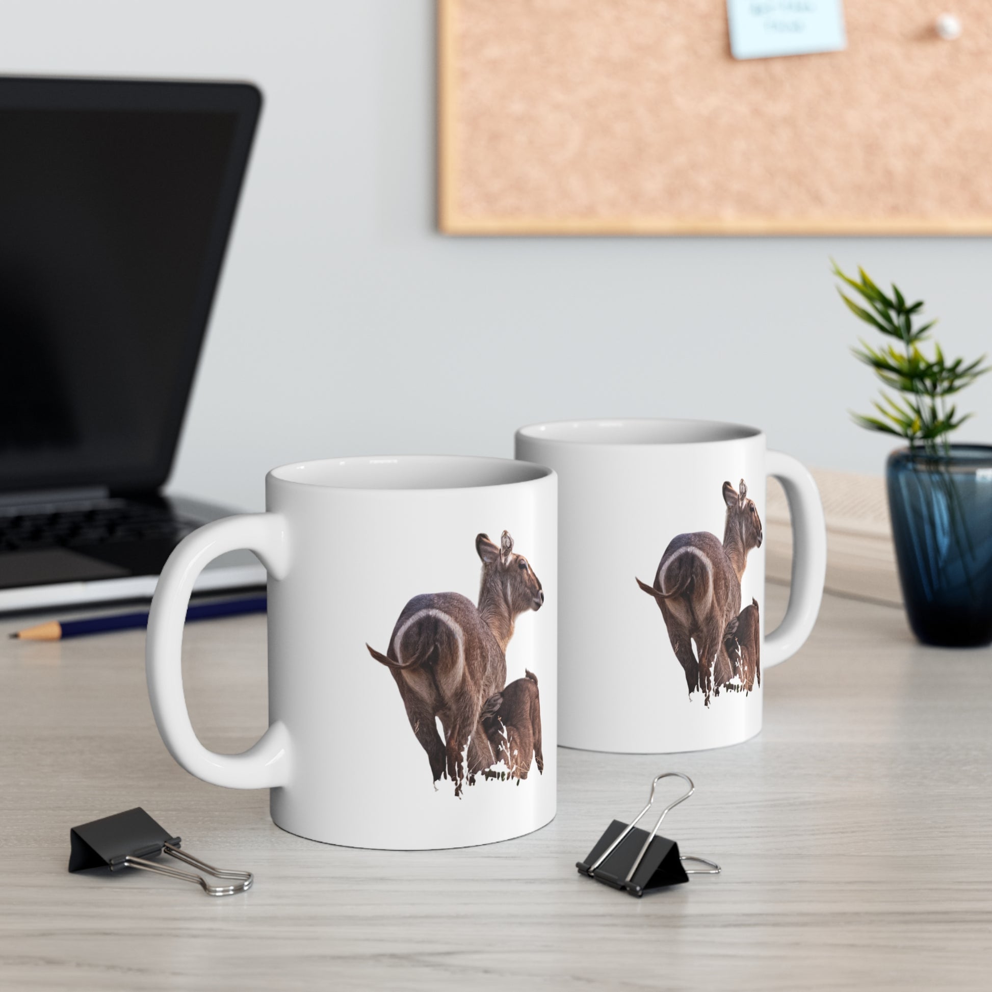 Baby Waterbuck Animal Mug