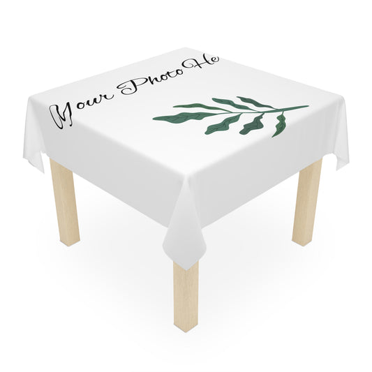 Custom Tablecloth One size White