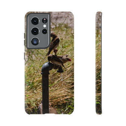 Tough Case - Birds at A Dripping Tap Samsung Galaxy S21 Ultra Glossy