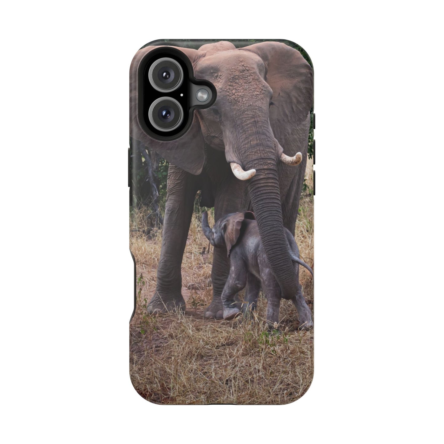 Magsafe® Compatible Tough Cases - Elephant and Baby