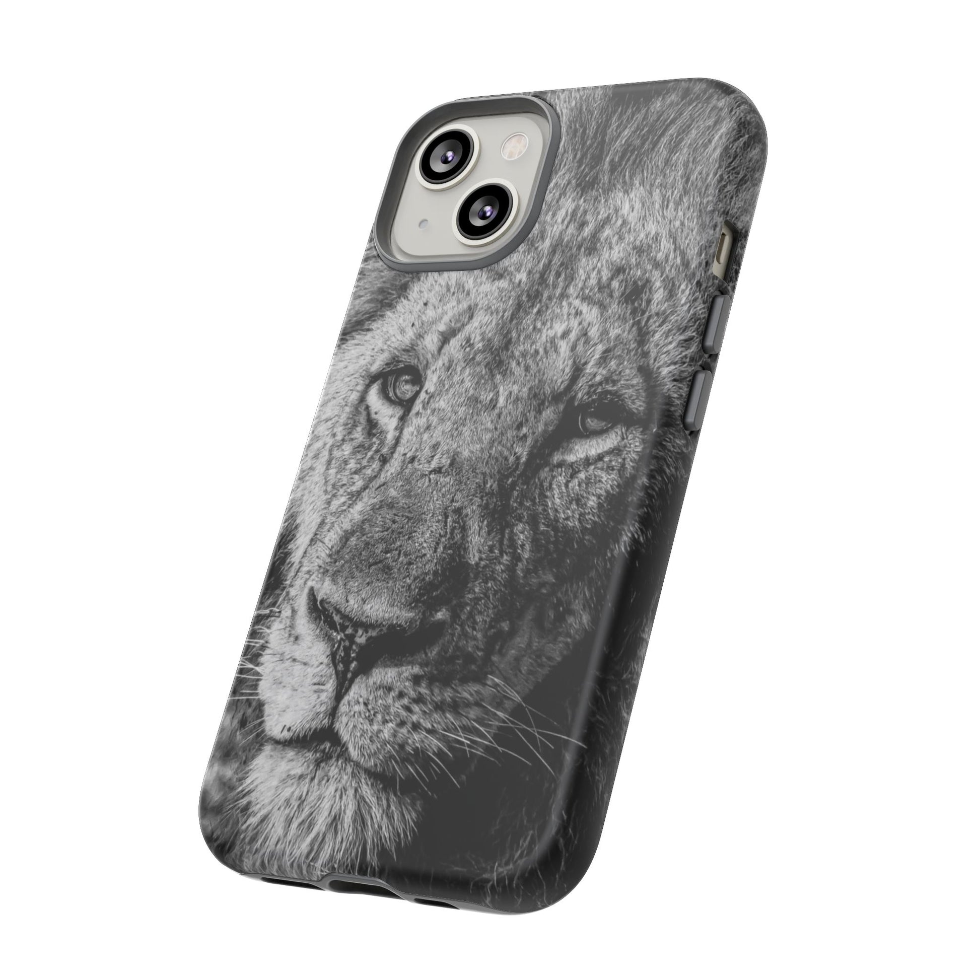 Tough Case - Old Lion B&W