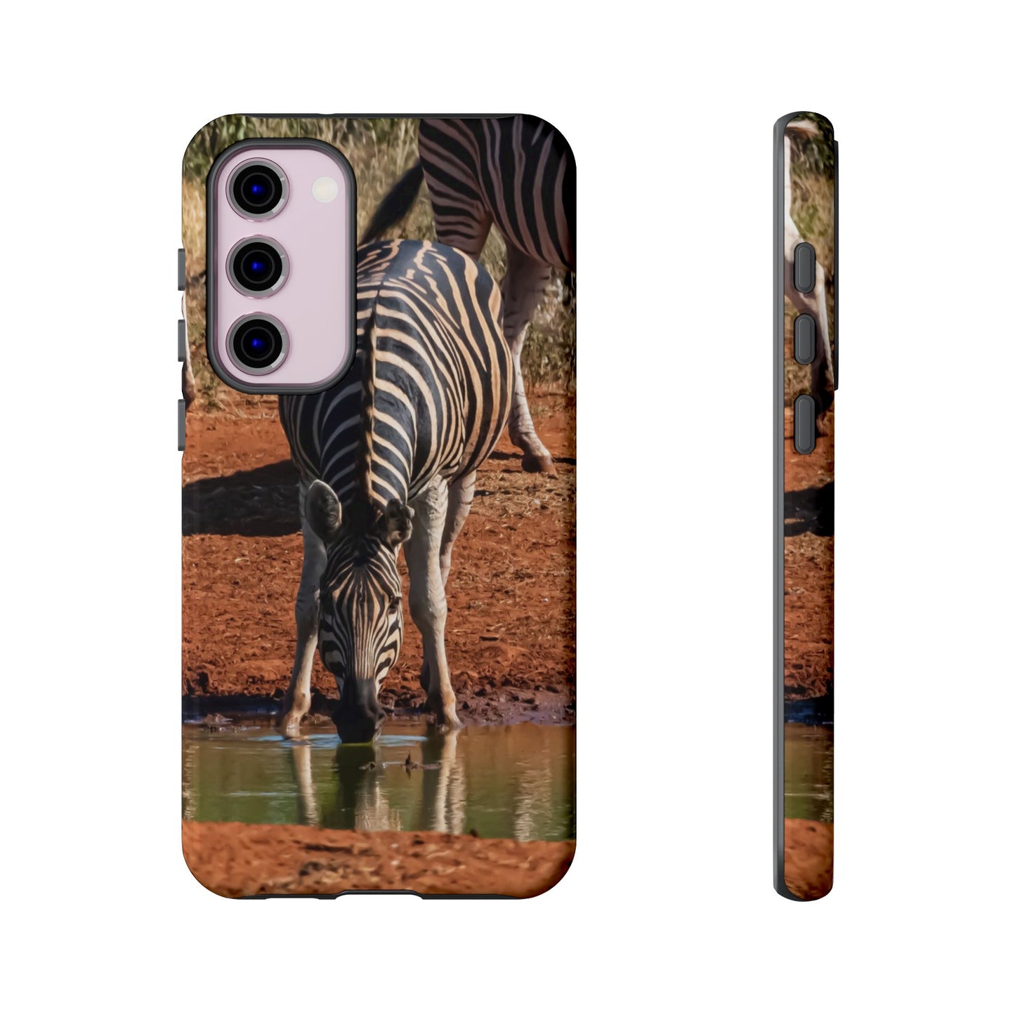 Tough Case - Zebra Drinking