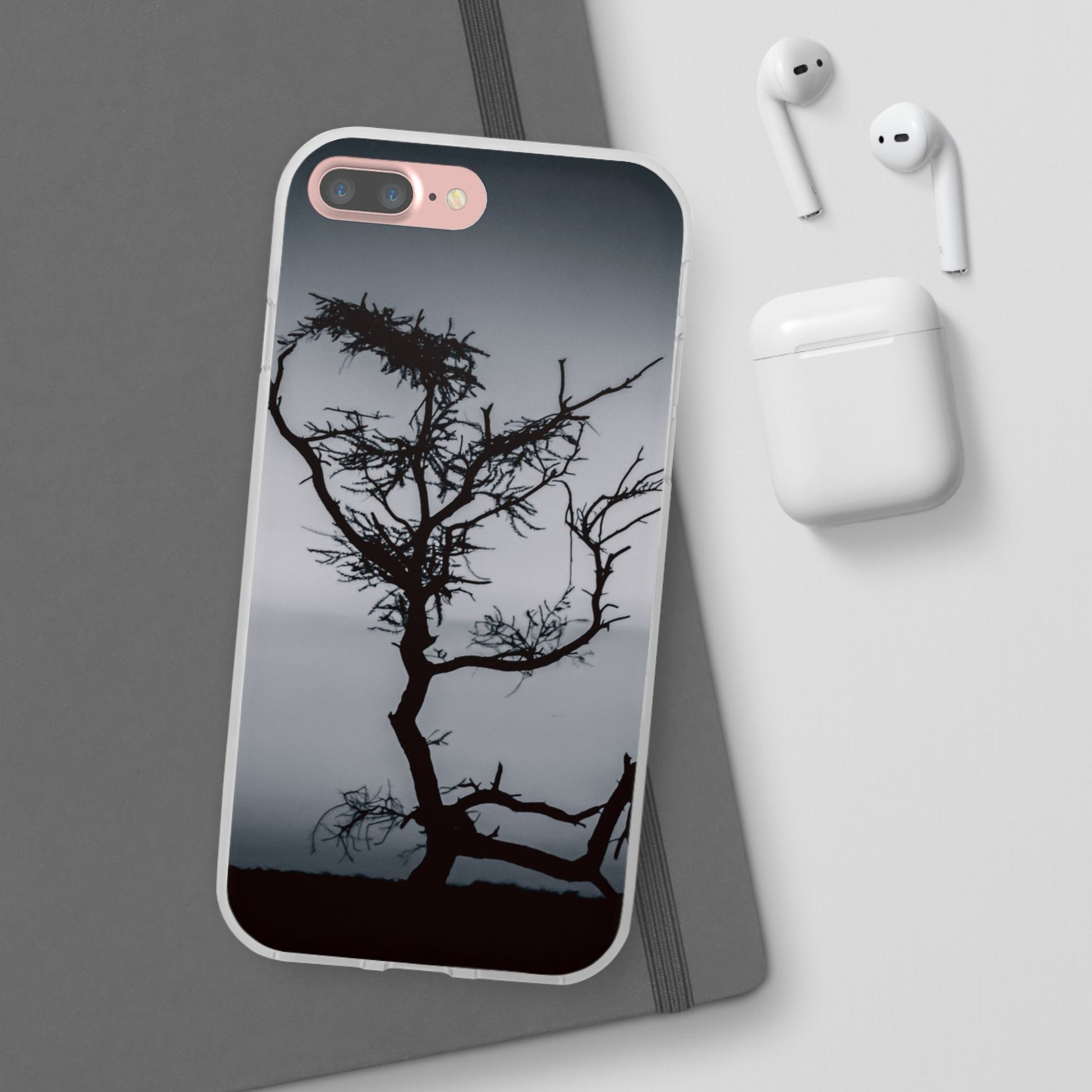 Kalahari Sunset Phone Case B&W