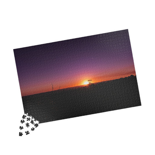 Puzzle (110, 252, 520, 1014-piece) - Purple Sunset