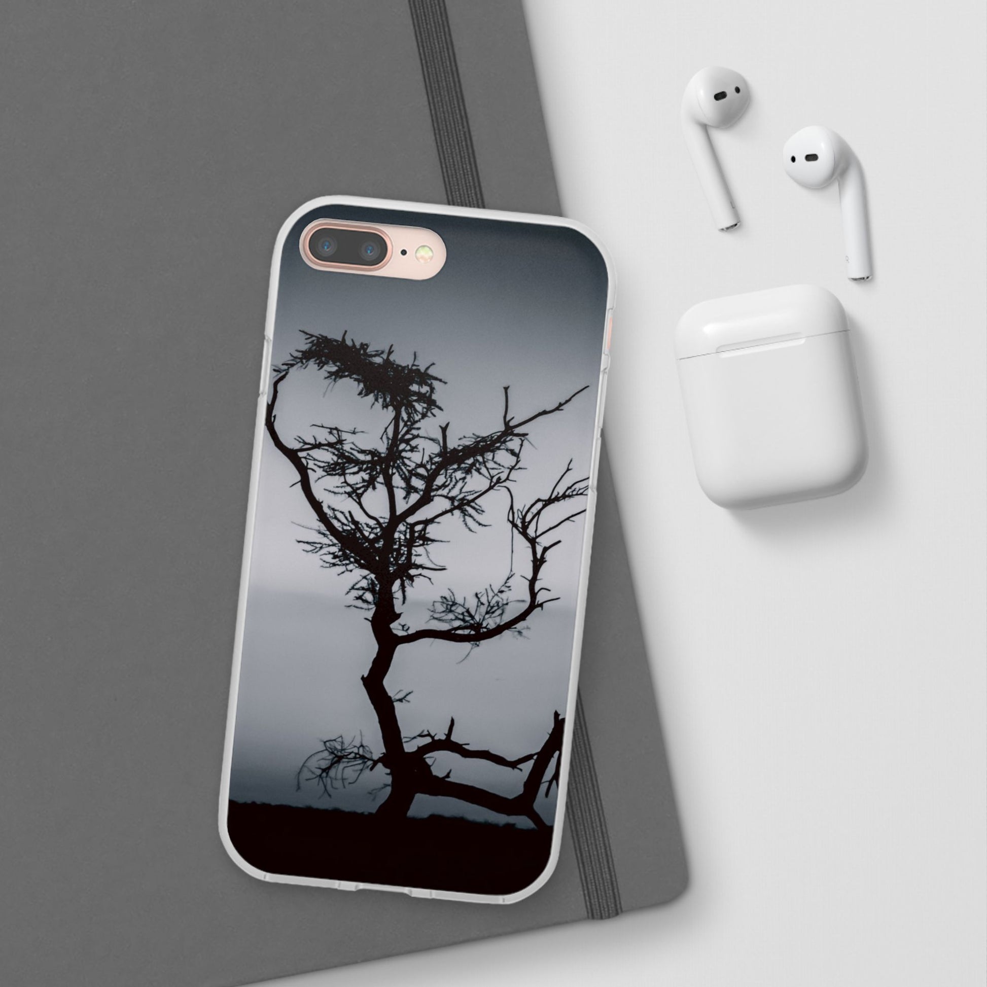 Kalahari Sunset Phone Case B&W