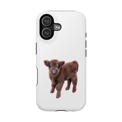 Baby Highland Cow MagSafe Phone Case iPhone 17 Glossy