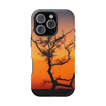 Magsafe® Compatible Tough Cases - Sunset Over The Kalahari iPhone 16 Pro Matte