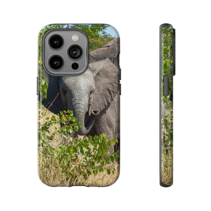 Tough Case - Young Elephant iPhone 14 Pro Glossy