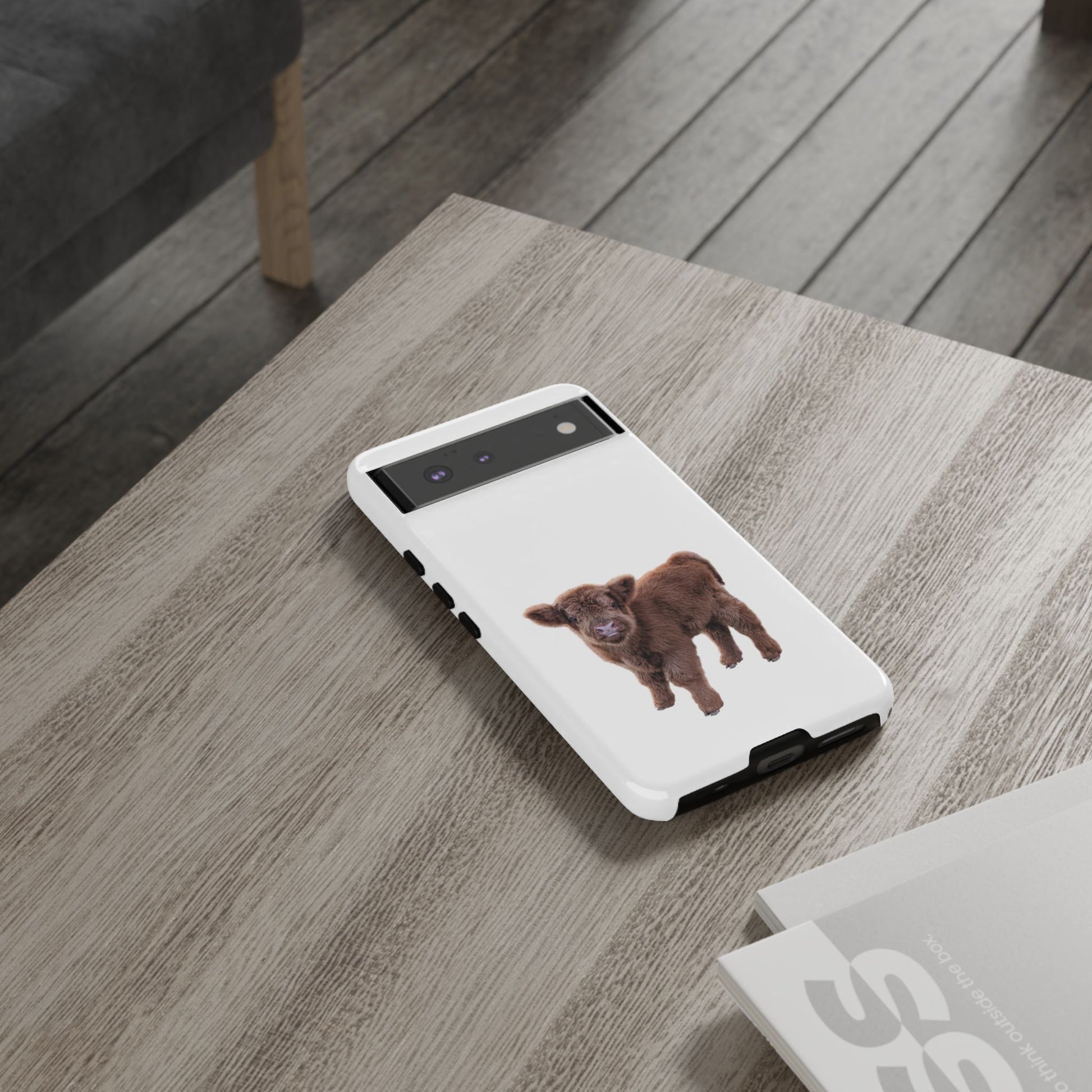 Baby Highland Cow Phone Case