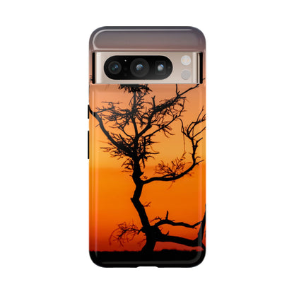 Tough Case - Sunset over the Kalahari Google Pixel 8 Pro Glossy