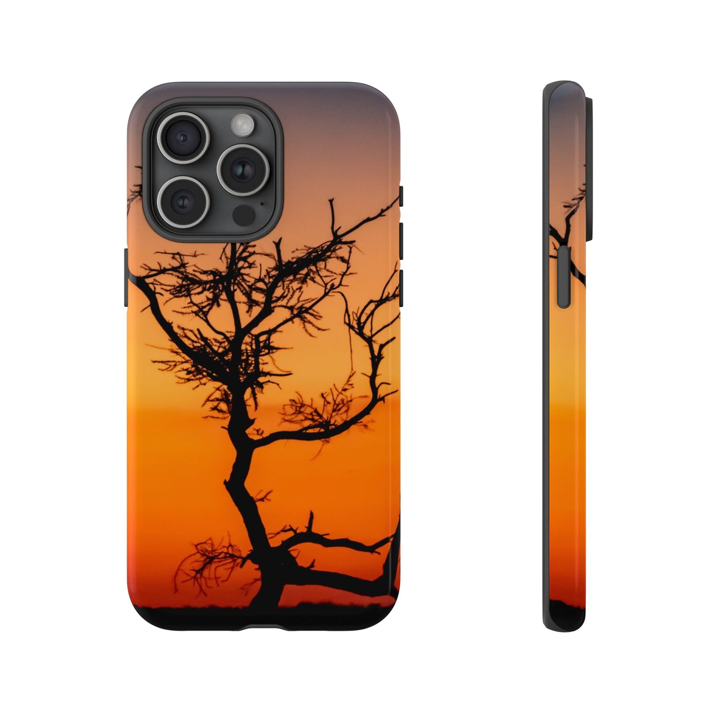 Tough Case - Sunset over the Kalahari iPhone 15 Pro Max Glossy