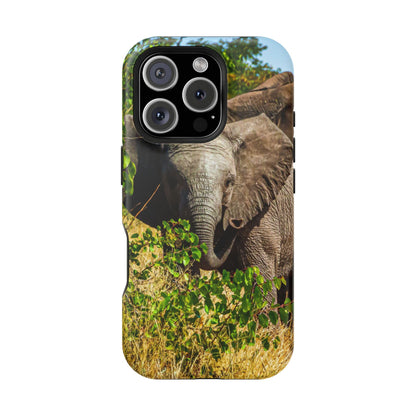Magsafe® Compatible Tough Cases - Young Elephant iPhone 16 Pro Matte