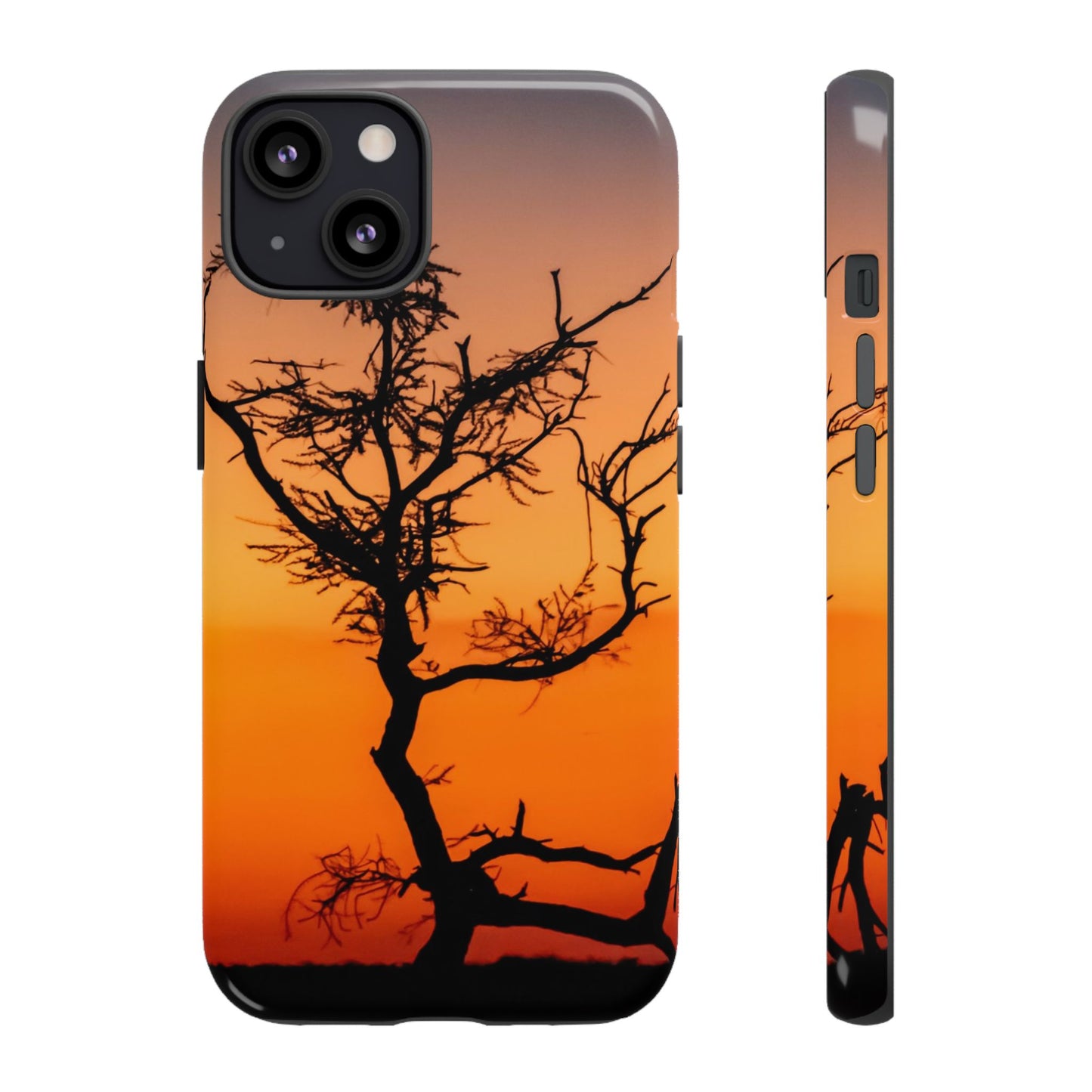 Tough Case - Sunset over the Kalahari iPhone 13 Glossy