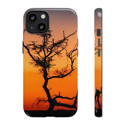 Tough Case - Sunset over the Kalahari iPhone 13 Glossy