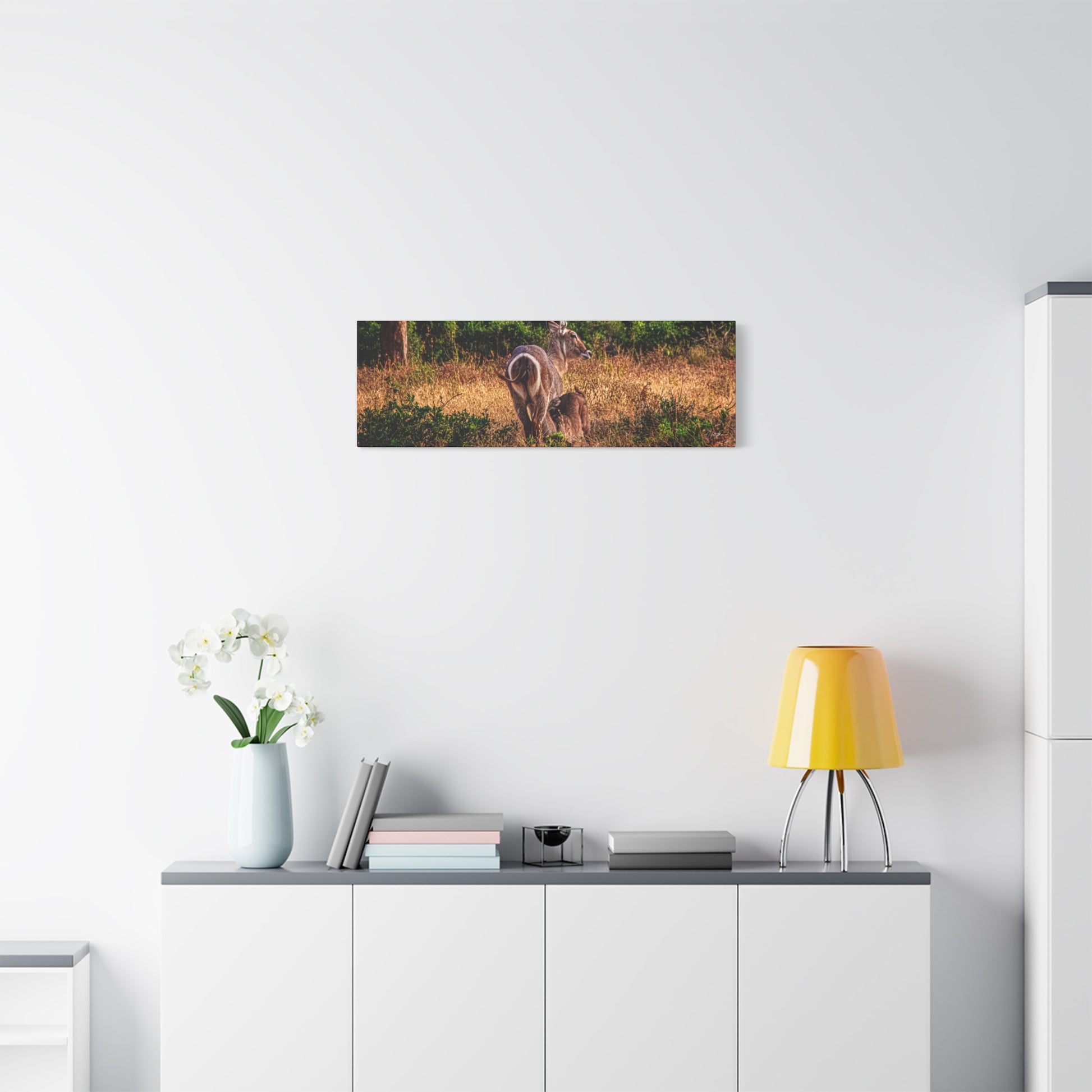 Waterbuck Nature Prints Matte Canvas