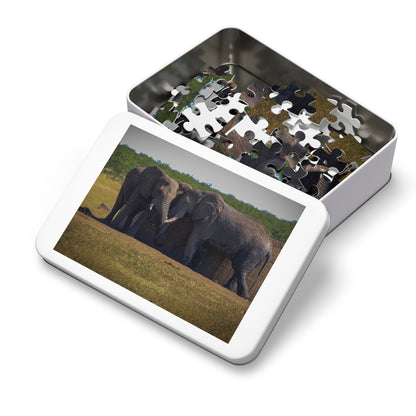 Jigsaw Puzzle (30, 110, 252, 500 Piece) - Elephant Friends