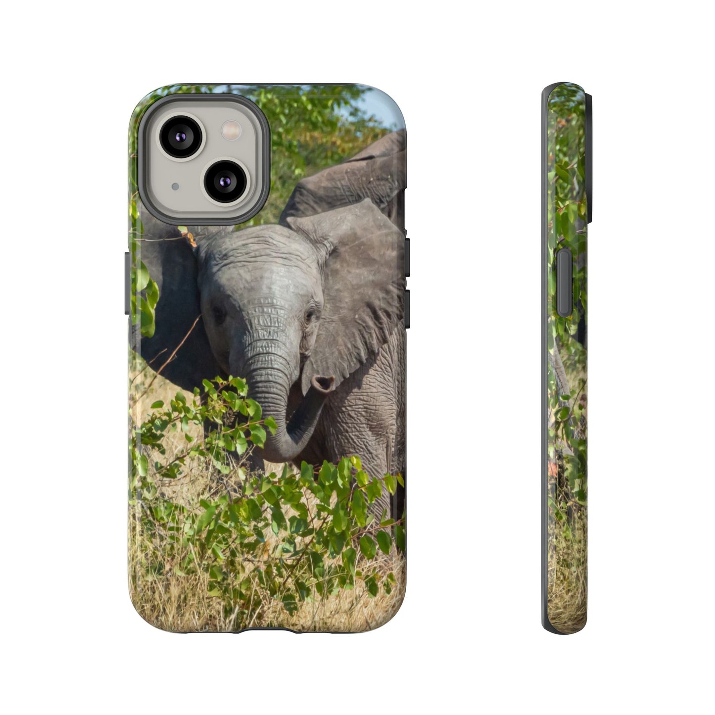 Tough Case - Young Elephant iPhone 14 Glossy