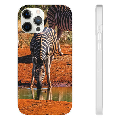 Flexible Zebra Phone Case iPhone 12 Pro Max with gift packaging