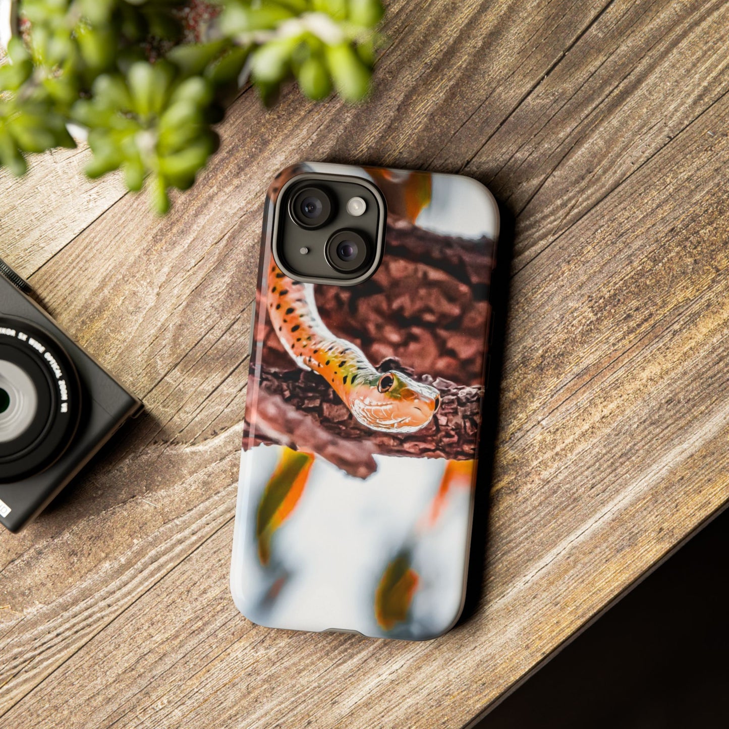 Spotted Bush Snake Phone Case