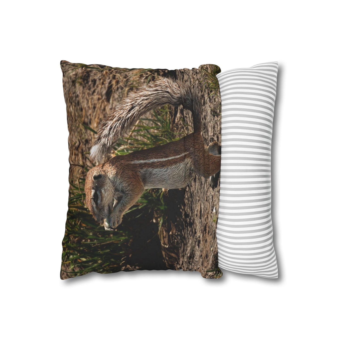 Poly Canvas Pillowcase - Ground Squirrel