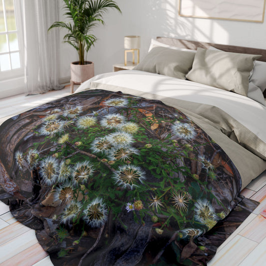 Arctic Fleece Blanket - Australian Wildflower Collection