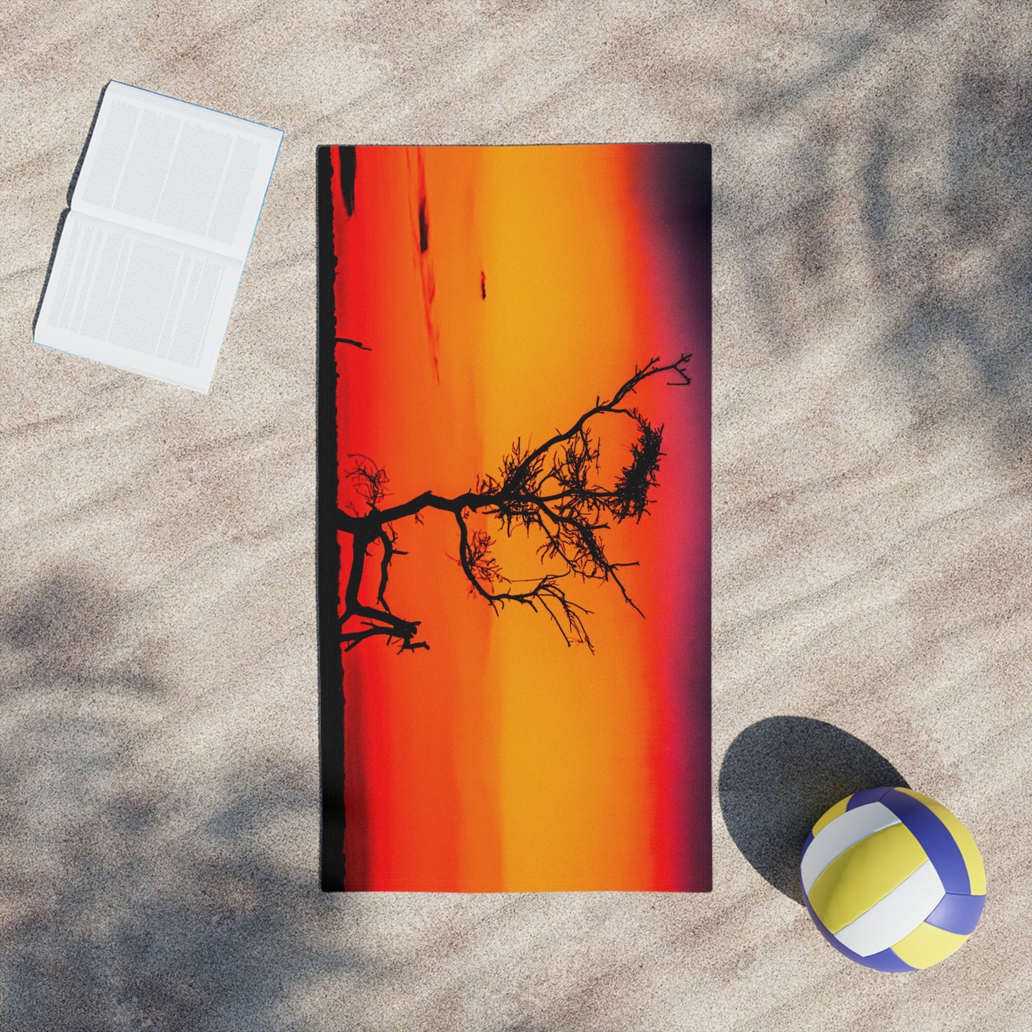 Kalahari Sunset Beach Towels