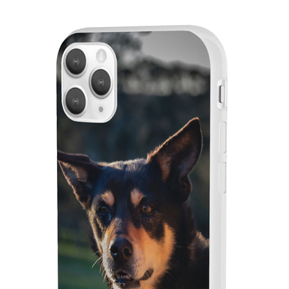 Kelpie Dog Flexi Case