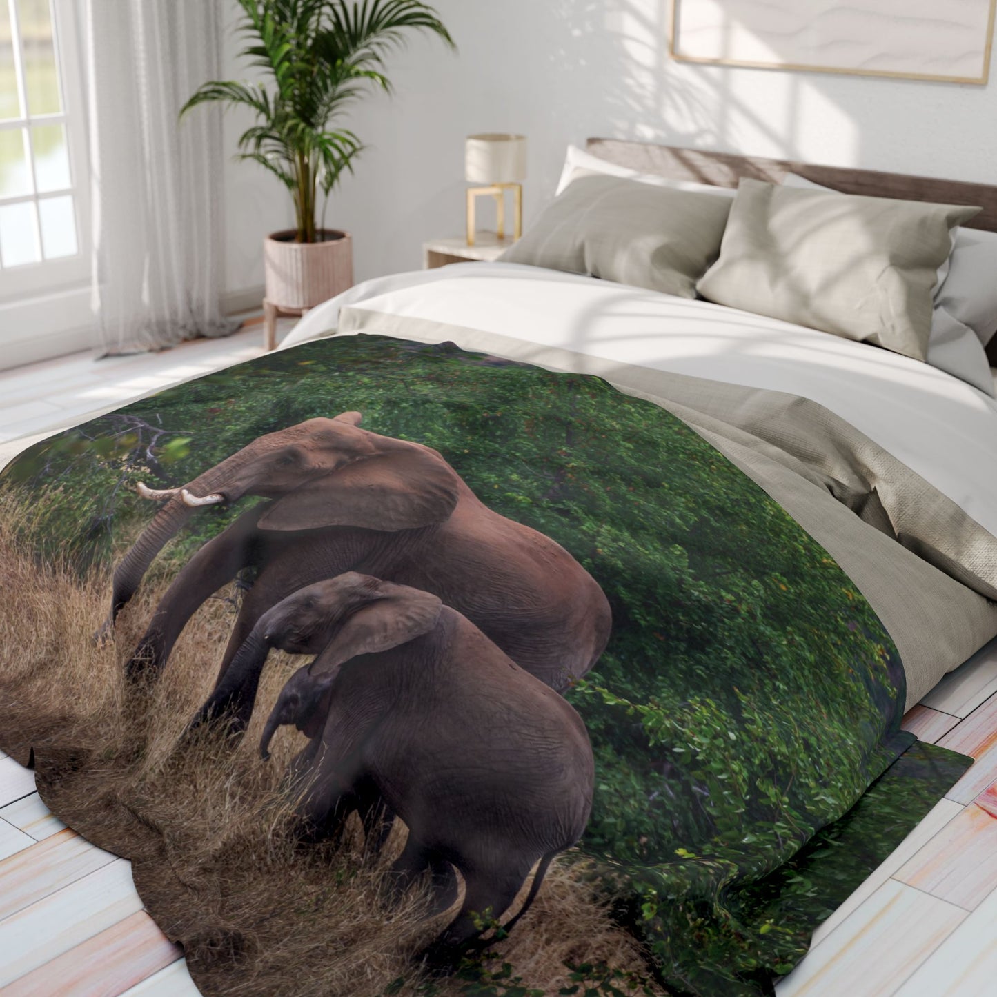 Arctic Fleece Blanket - Elephant Family