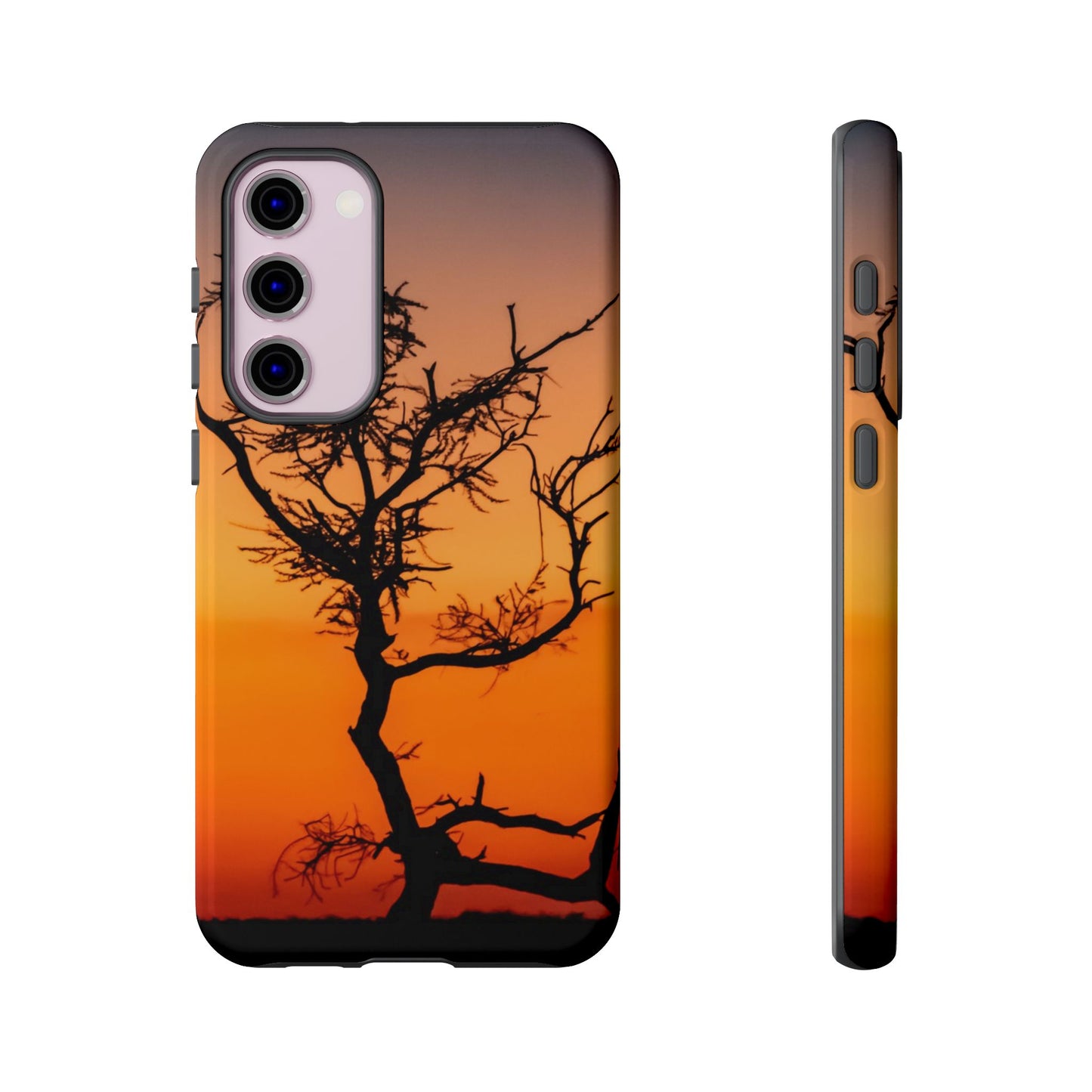 Tough Case - Sunset over the Kalahari Samsung Galaxy S23 Plus Glossy