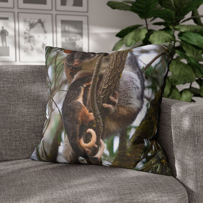 Poly Canvas Pillowcase - Possum and Joeys