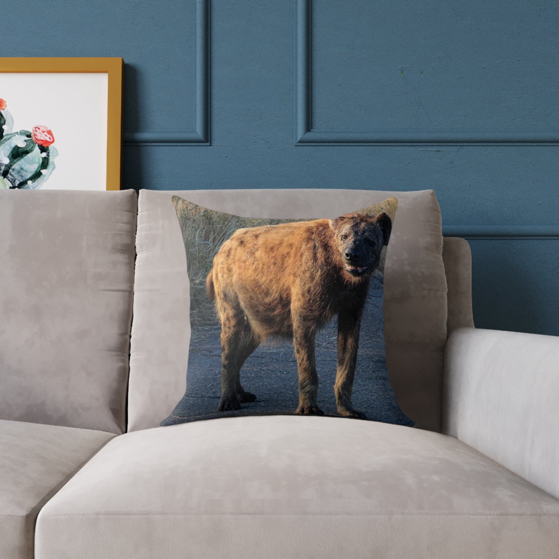 Spotted Hyena Pillow