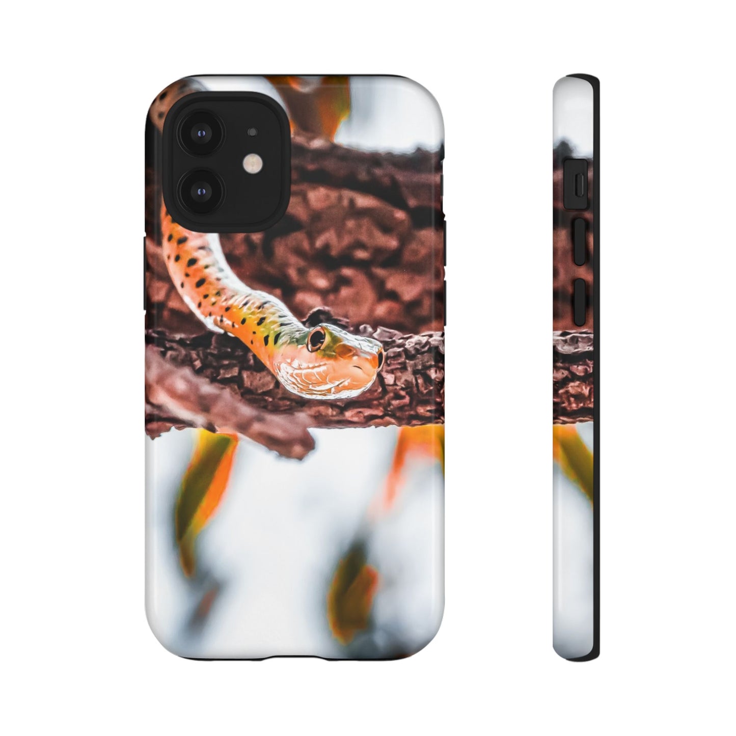 Spotted Bush Snake Phone Case iPhone 12 Mini Glossy