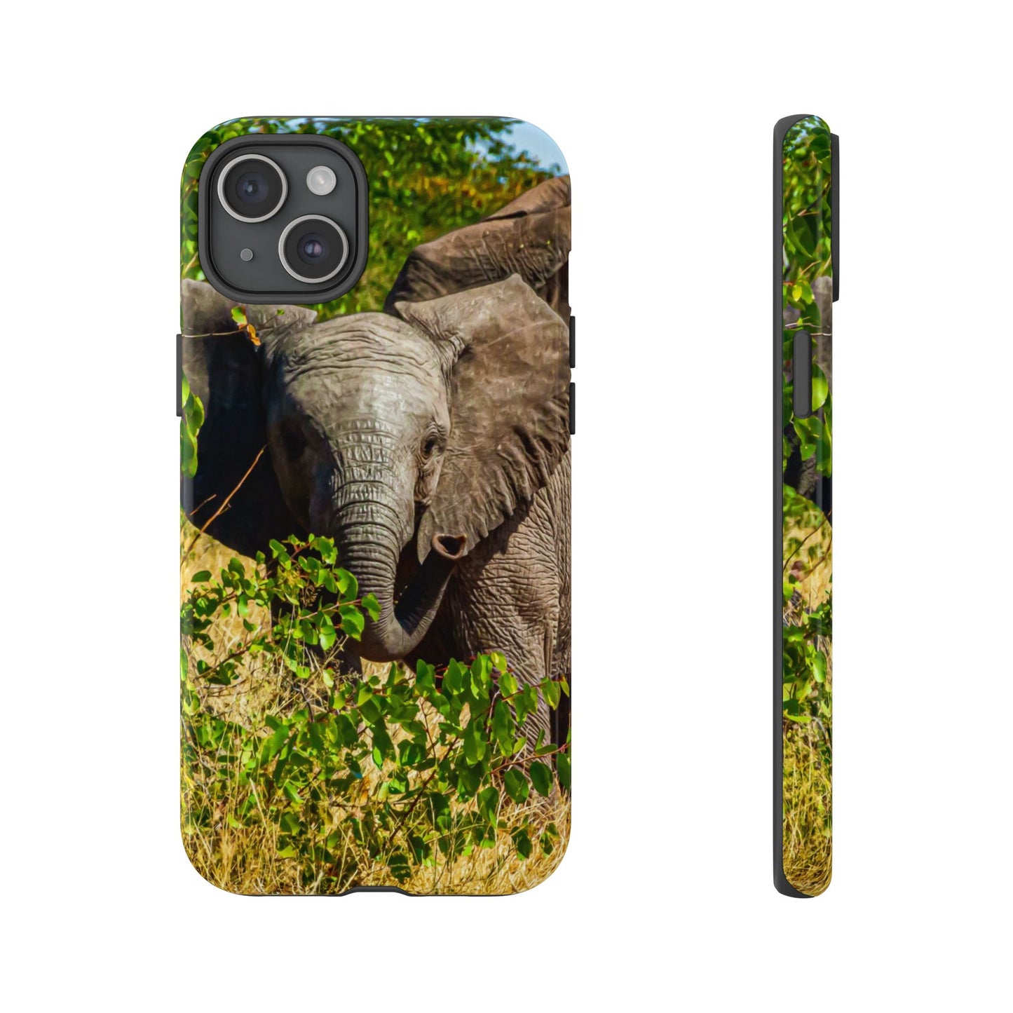Tough Case - Young Elephant iPhone 15 Plus Glossy