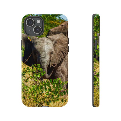 Tough Case - Young Elephant iPhone 15 Plus Glossy