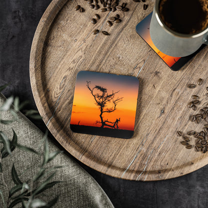 Kalahari Sunset Coasters Square 3.7" x 3.7" 1pc