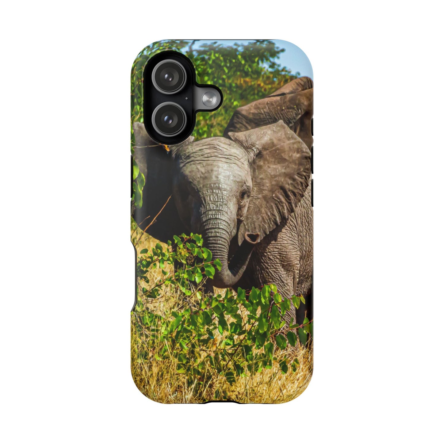 Magsafe® Compatible Tough Cases - Young Elephant iPhone 17 Matte