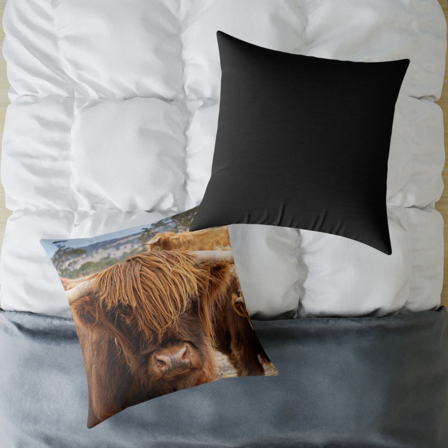 Highland Cattle Pillow