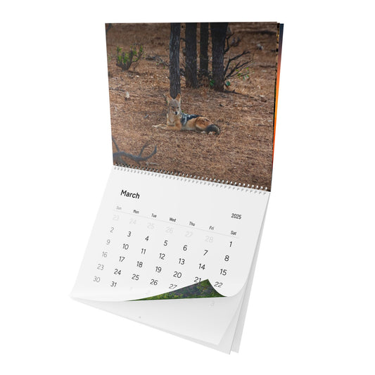 2025 Nature Wildlife Wall Calendar 13.7" x 11" Matte