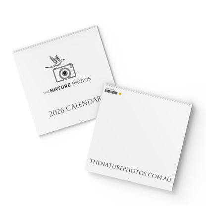 2026 Nature Wildlife Wall Calendar