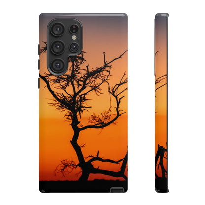 Tough Case - Sunset over the Kalahari Samsung Galaxy S22 Ultra Glossy