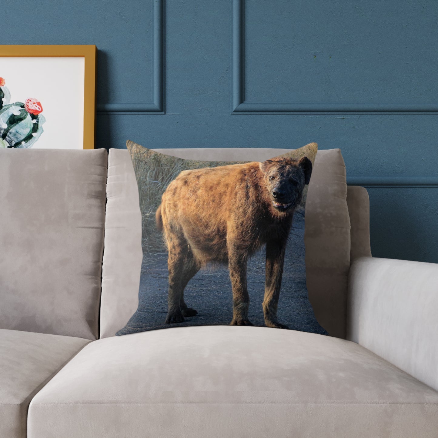 Spotted Hyena Pillow